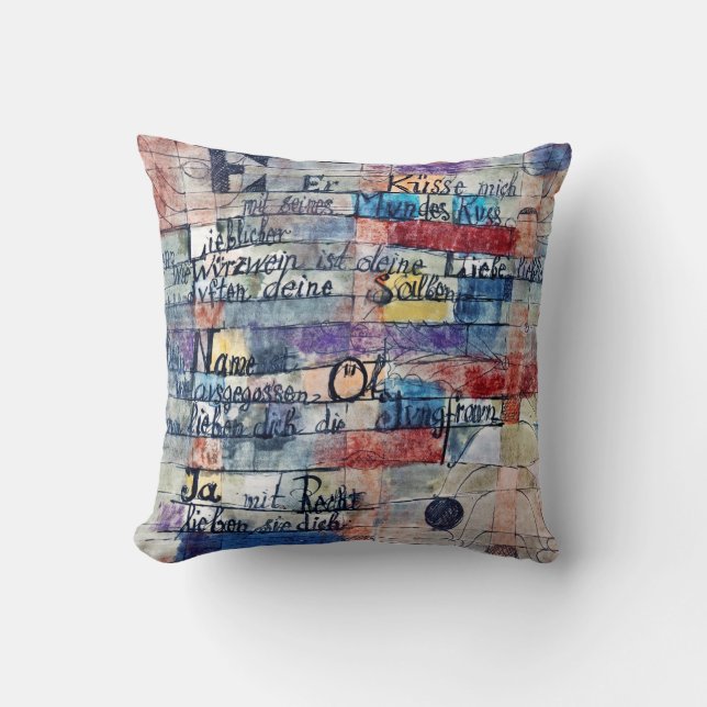 From the Song of Songs, Klee Cushion (Front)