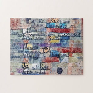 From the Song of Songs, Klee Jigsaw Puzzle