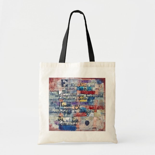 From the Song of Songs, Klee Tote Bag (Front)