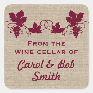 From the Wine Cellar of Stickers