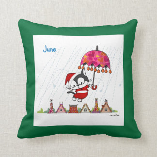 From "TomCat 365 Days I Wanted to Be Santa" Cushion
