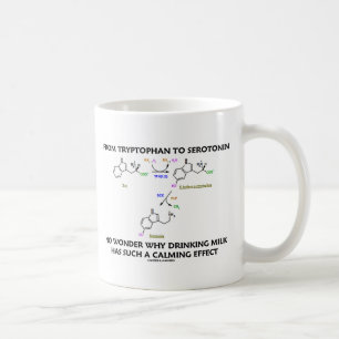 From Tryptophan To Serotonin (Chemistry Humour) Coffee Mug