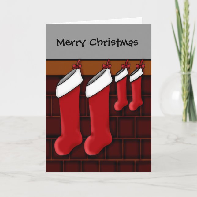 From twin expecting parents at Christmas Holiday Card (Front)