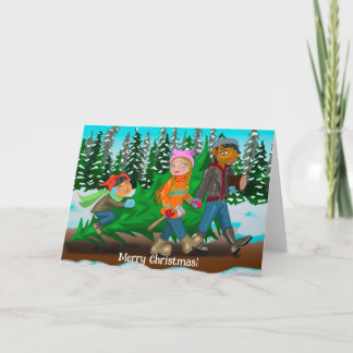 From Us to You Christmas Folding Card