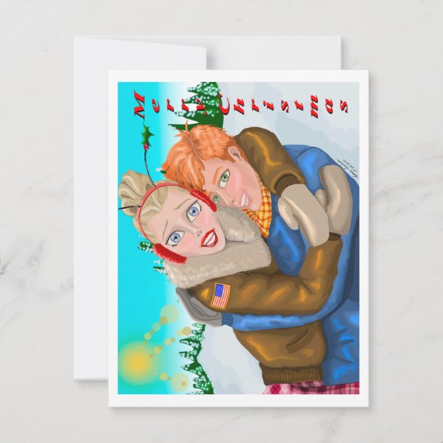 From Us to You Christmas Greeting Card (Front)