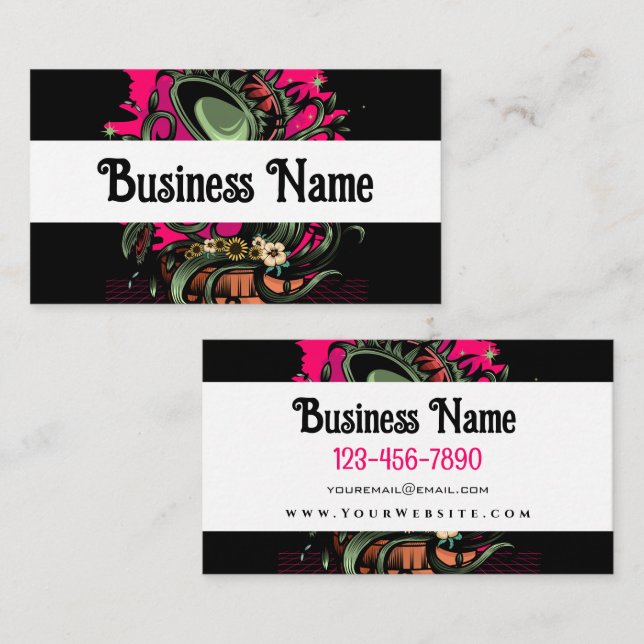 From Venus Business Card (Front/Back)