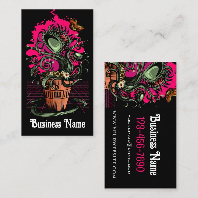 From Venus Business Card (Front/Back)
