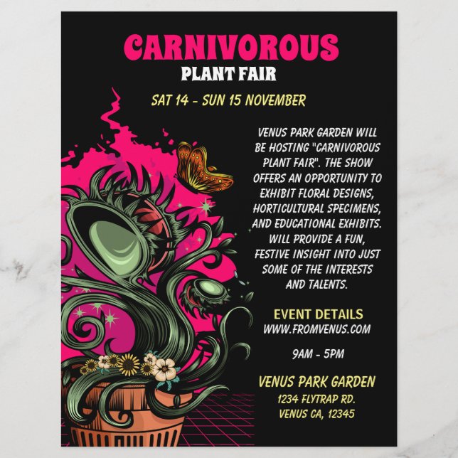 From Venus Flyer (Front)