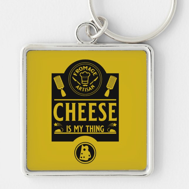 Fromage Artisan Key Ring (Front)