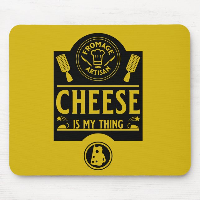 Fromage Artisan Mouse Mat (Front)