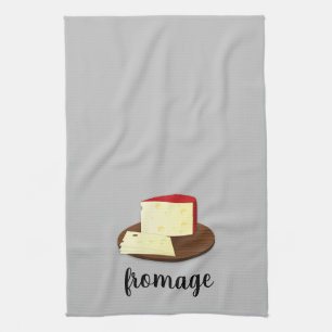 Fromage Cheese Lover French Tea Towel