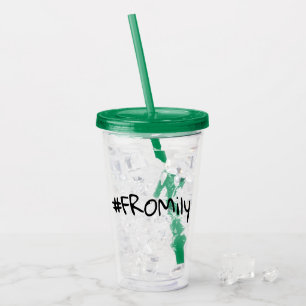 #FROMily From Fandom Korman Productions Podcast Acrylic Tumbler