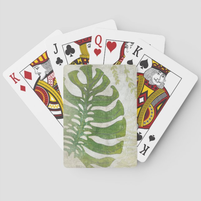 Frond III Playing Cards (Back)