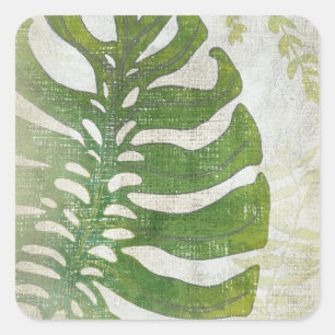 Frond III Square Sticker