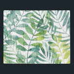Frond Waltz - Palm Frond Leaves Jigsaw Puzzle<br><div class="desc">Frond Waltz I by Grace Popp. Features tropical greenery in a watercolor-like style.</div>