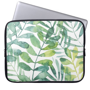 Frond Waltz - Palm Frond Leaves Laptop Sleeve