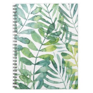 Frond Waltz - Palm Frond Leaves Notebook