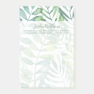 Frond Waltz - Palm Frond Leaves Post-it Notes