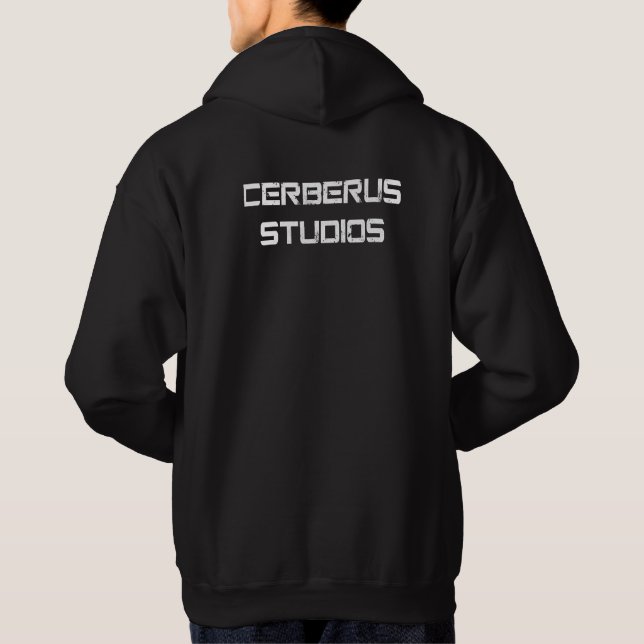 Front and Back Cerberus Studios Hoodie (Back)