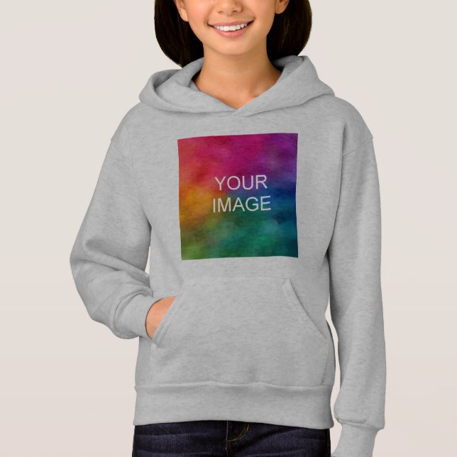 Front And Back Design Add Photo Template Girls (Front)