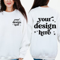 Front and Back Design Custom Logo Personalised