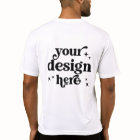 Front and Back Design Custom Logo Personalised 