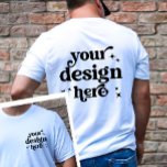 Front and Back Design Custom Logo Personalised  Tri-Blend Shirt<br><div class="desc">This Front and Back Design Custom Logo Personalised Tri-Blend Shirt offers a sleek and professional way to showcase your brand. Whether you're representing a company, a team, or a personal project, this shirt provides the perfect canvas for your custom logo design. With the option to add your logo on both...</div>