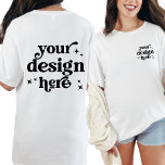 Front and Back Design Custom Logo Personalised  Tri-Blend Shirt<br><div class="desc">This Front and Back Design Custom Logo Personalised Tri-Blend Shirt is the ultimate combination of style and comfort, perfect for showcasing your brand. Whether you're promoting your company, team, or personal logo, this shirt provides a versatile canvas for custom design. With options for both front and back logo placement, you...</div>