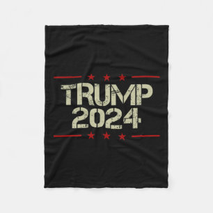 Front And Back- I'm Voting For The Outlaw And The Fleece Blanket