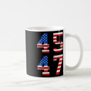 (front And Byck) Jesus Is My Saviour Trump Is My P Coffee Mug