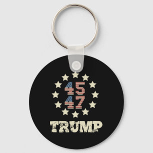 (front And Byck) You Missed Trump 2024 Us American Key Ring
