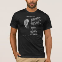 FRONT/BACK FDR'S 2ND BILL OF RIGHTS, IMAGE + QUOTE