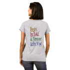  Front & Back - Magical Horace Quote T-Shirt