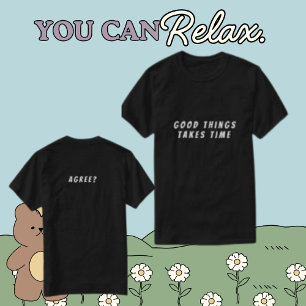 Front & Back Text Personalised Men's T-Shirt