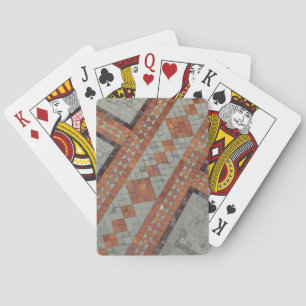 Front courtyard at National Basilica, Ecuador Playing Cards
