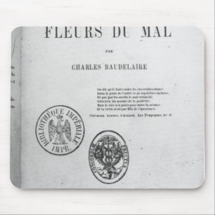 Front Cover, First Edition of 'Les Fleurs du Mouse Mat
