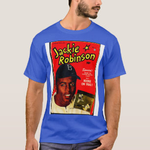 Front cover of Jackie Robinson comic book T-Shirt
