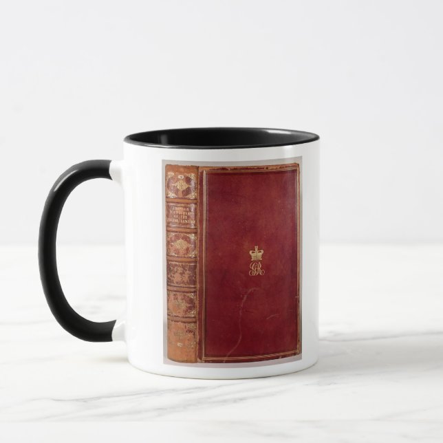 Front Cover of Johnson's Dictionary Mug (Left)