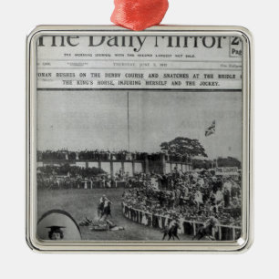 Front cover of 'The Daily Mirror' Metal Tree Decoration