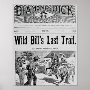 Front cover of 'Wild Bill's Last Trail', a Ned Bun Poster