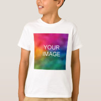 Front Design Add Image White Template Kids Boys