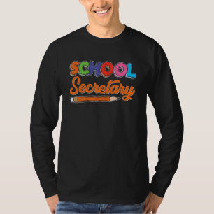 Front Desk Lady Administrative Assistant School Se T-Shirt