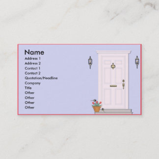 Front Door Business Cards