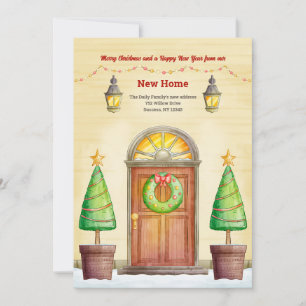 Front Door Holiday Moving Announcement