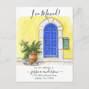 Front Door Home Moving Announcement I've Moved