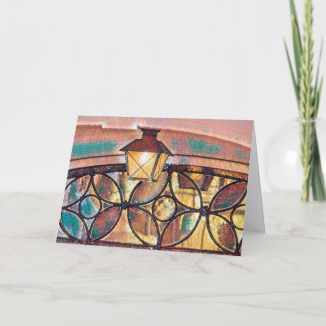 Front door lantern card (Front)