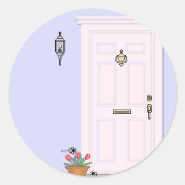 Front Door Stickers (Front)