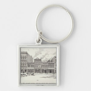 Front East side Pine and California Key Ring