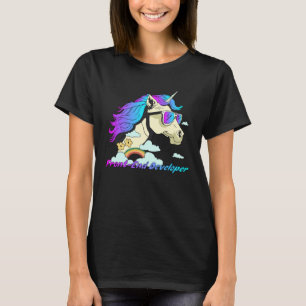 Front End Developer Unicorn Front End Developer We T-Shirt