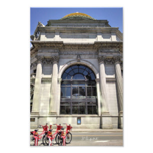 Front Façade of Former Buffalo Savings Bank Photo Print